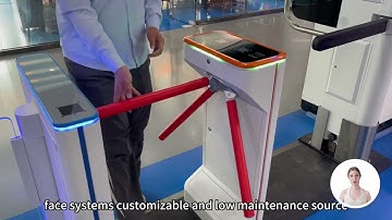 This is our industrial tripod turnstile—delivering seamless access control!