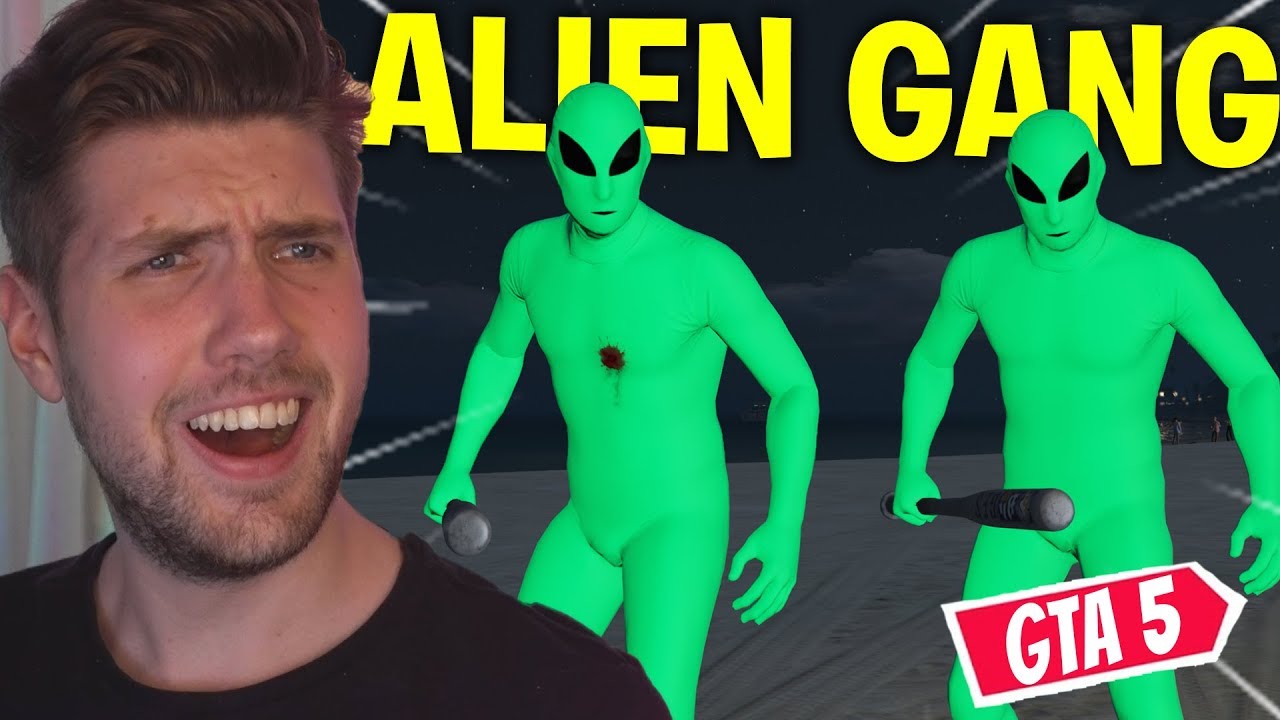 GTA 5 ONLINE - ALIENS HAR TAGIT ÖVER FREEMODE! *ALIEN GANG* - YouTube