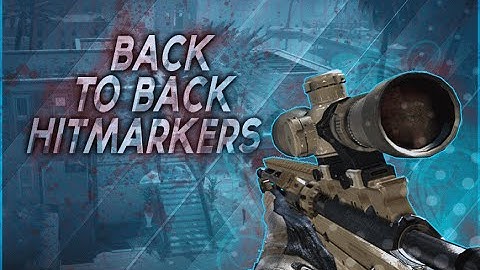 MW3 Oasis Out of Map BACK TO BACK KNIFE LUNGE HITMARKER (WITH MOAB)