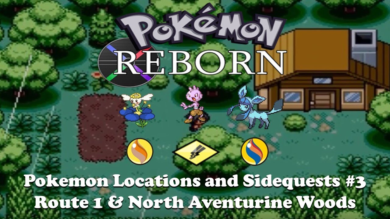Pokemon Reborn Sidequests 3 Tyogue Flabebe Glaceon Nyu S House And Mega Stones Youtube