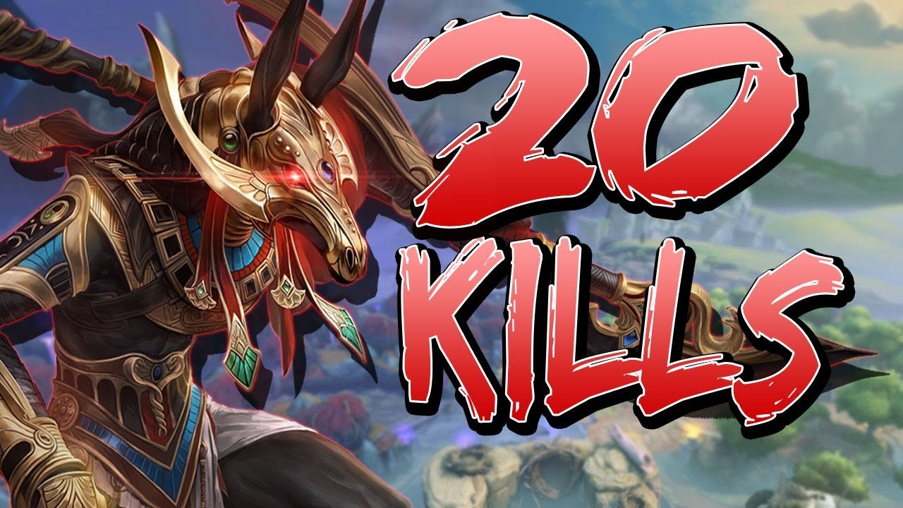 Smite: 20 Kills Against Pros!! - YouTube
