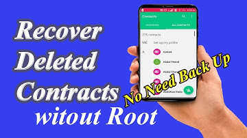 How to Recover Deleted or Lost Contacts From Android device (Without root)  | Shadhinota It Ltd