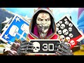 1 ash drops 30 kills and 6400 damage in epic game apex legends gameplay season 20