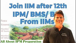 IPMAT 2026 Preparation | IIM After 12th | Complete Guide to IIM Indore, Rohtak, Bangalore &amp; More