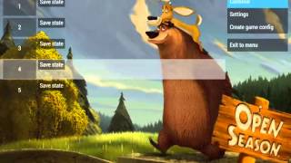 Open Season PPSSPP v.1.2.2 on Android