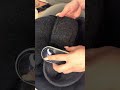 Удалю катышки с твоего пальто АСМР / Pellets removing from coat ASMR 