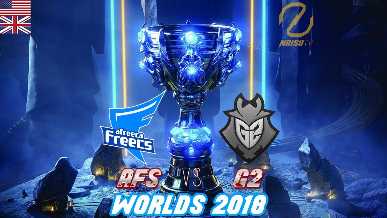 Afreeca Freecs - G2 Esports ( AFS - G2 ) Worlds 2018 Group Stage Day 1