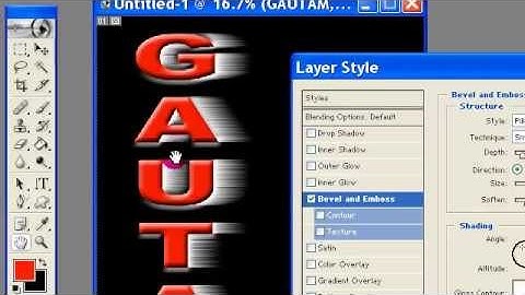 ADOBE PHOTOSHOP ( Wind Effect) IN HINDI
