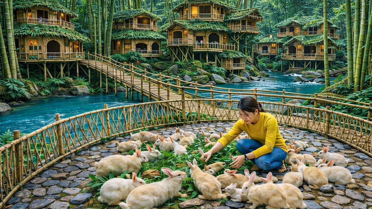 Renovating the Garden and Redesigning the Rabbit Area | Farm Upgrade