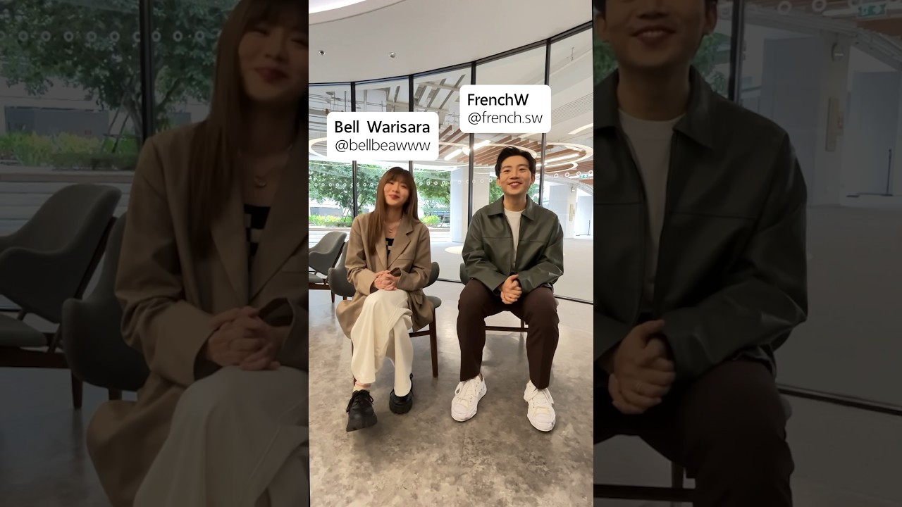 เมื่อ FrenchW และ Bell Warisara ต้องมาร้องเพลงด้วยกัน 😉 #FrenchWxBellWarisara #จำผิด #ก็ดีอยู่แล้ว
