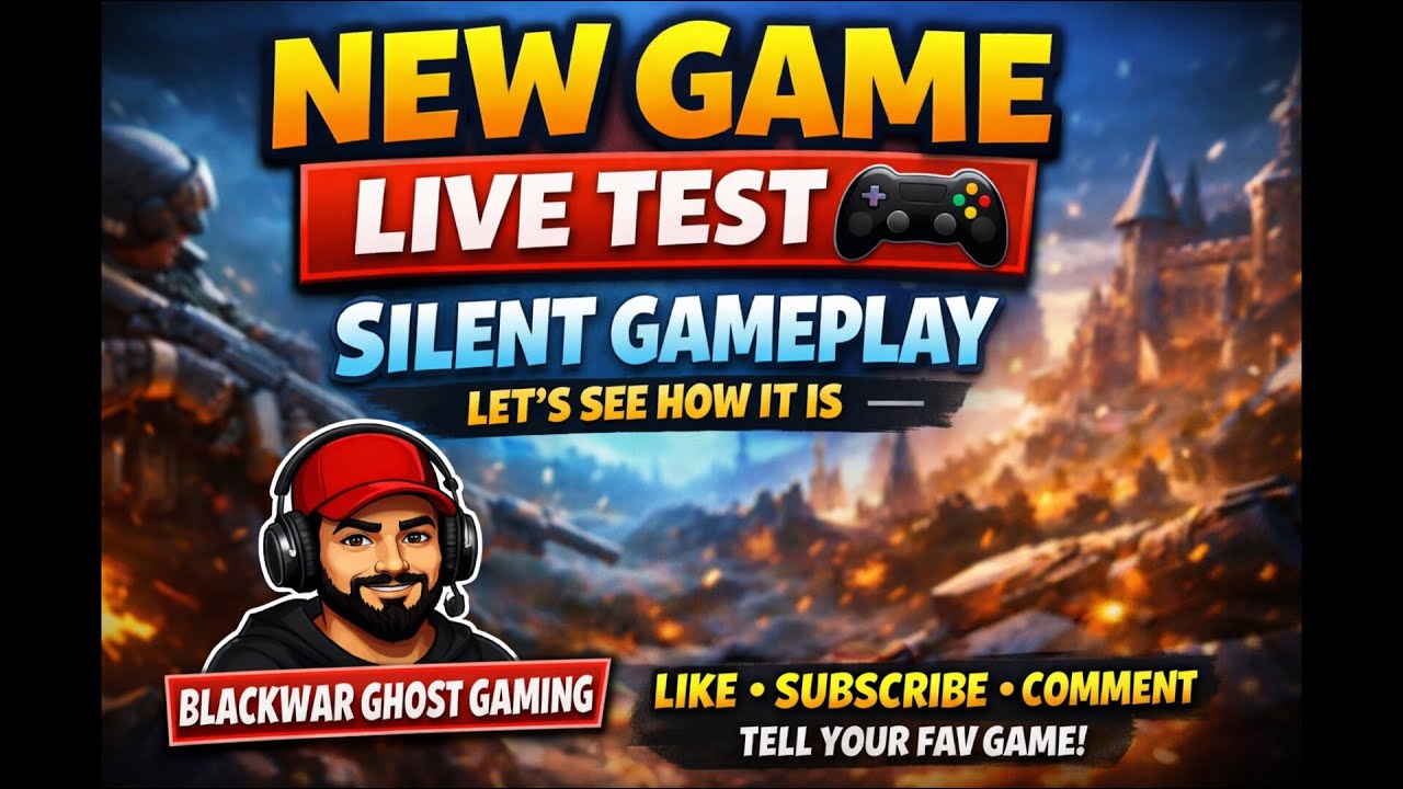 Not Game New Game Live Test 🎮 | Silent Gameplay | Worth Playing or Not? game ...