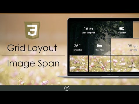 CSS Grid Layout With Image Span