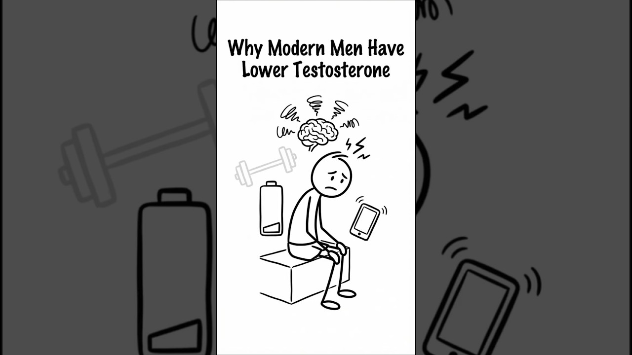 Why Modern Men Have Lower Testosterone (Psychology & Science)  