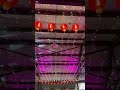 Lantern With LED Bulb Warm White LED Strobe Decoration Foodpanda CNY 2025 Event Hin Bus Depot Penang