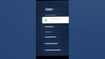 Where is Google Play Store on a Google TV? #shorts
