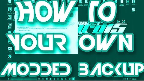 How To Make Your Own Modded Backup [PS3/4.80]