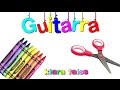 Guitarra: Manualidades para niños