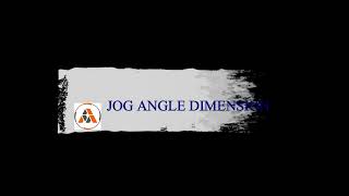 How to modify jog angle dimension in ActCAD