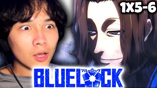 Reacting To Blue Lock As A Lifetime Athlete 1X5-6 First Time Reaction