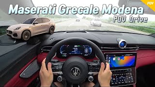 Maserati Grecale Modena POV Drive (마세라티 그레칼레 모데나 1인칭시점 주행영상)