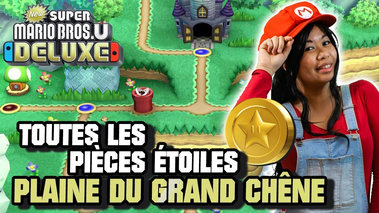 NEW SUPER MARIO BROS U DELUXE PIECE ETOILE DE LA PLAINE DU GRAND