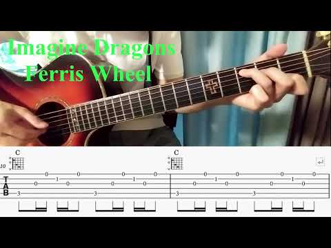 Imagine Dragons - "Ferris Wheel" guitar cover (with Tab)