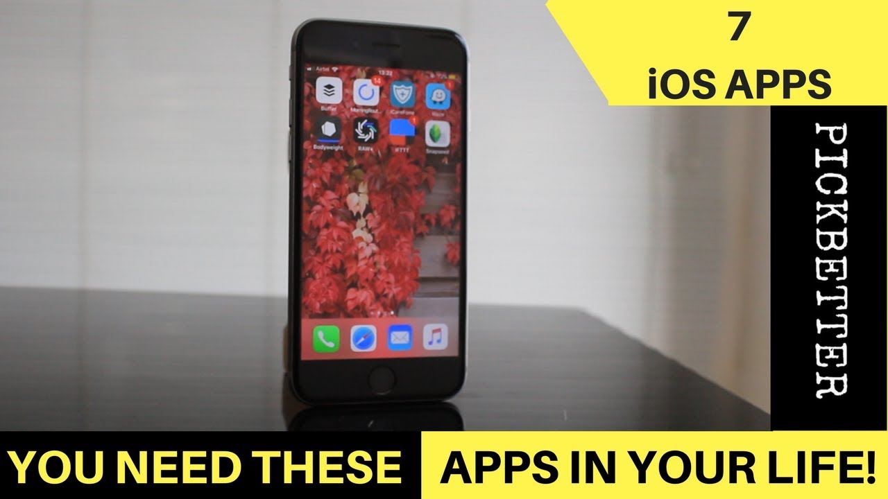 7 Best iPhone Apps You Need In Your Life! - YouTube