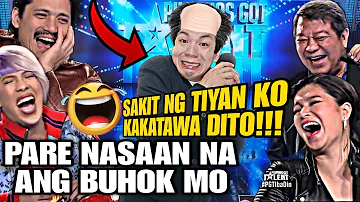 Pare Nasaan Na Ang Buhok Mo (Kahit Maputi Na Ang Buhok Ko Parody) | Pilipinas Got Talent VIRAL Spoof