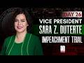 LIVE: SPECIAL COVERAGE | VP SARA DUTERTE IMPEACHMENT TRIAL - DAY 26 | SEPTEMBER 16, 2026のサムネイル