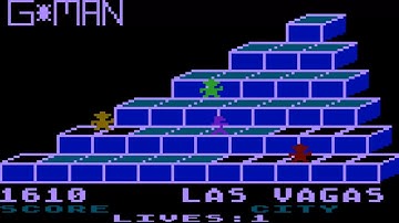 ATARI 8BIT XL XE G MAN GMAN QBERT Q BERT NOT G MEN GMEN By Unknown ATARI 8BIT XL XE 400 800 600 1200