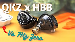 QKZ x HBB Review and comparison with 7Hz Zero - $20 Budget Earphone King