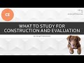 Pass ce in one month what to study for the are 50 construction and evaluation exam