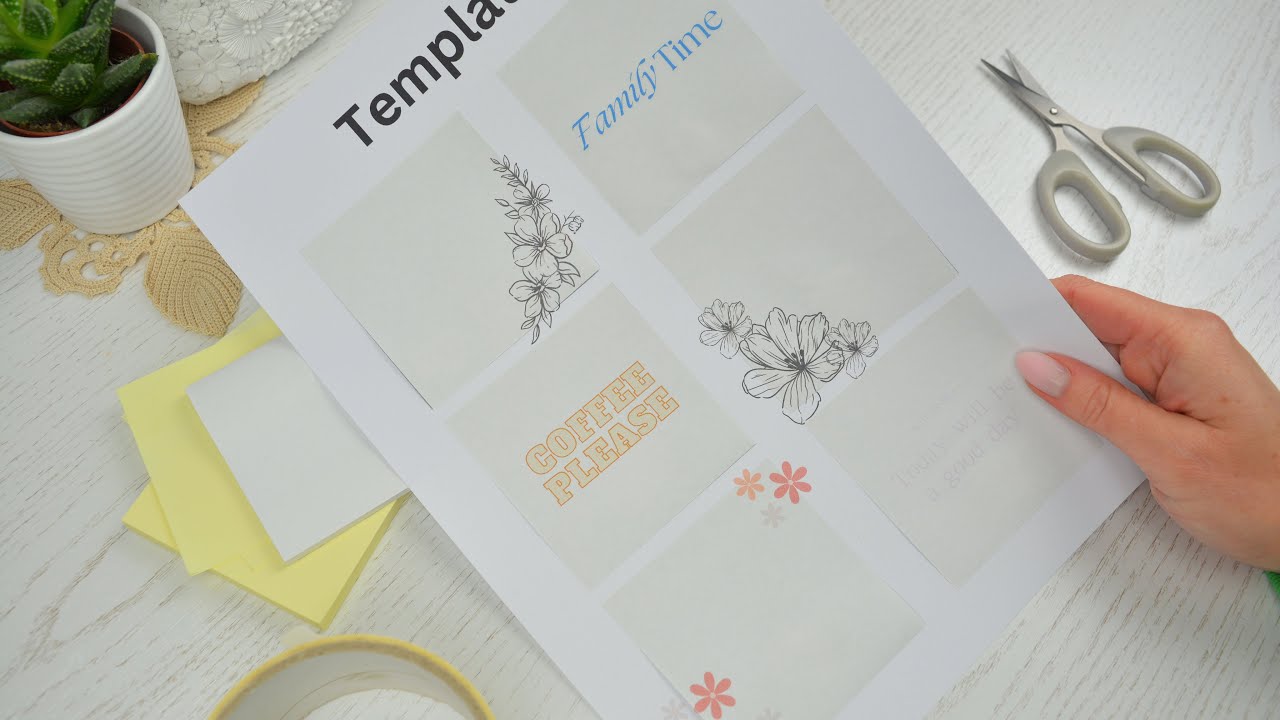 Crafting DIY Custom Sticky Notes: Easy Steps to Personalize and Print ...