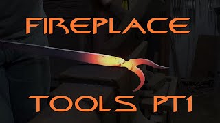 Making a Fire Poker and Shovel for a Fireplace Tool Set