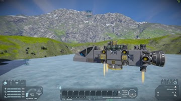Space Engineers, idea how to build small ugly fighter