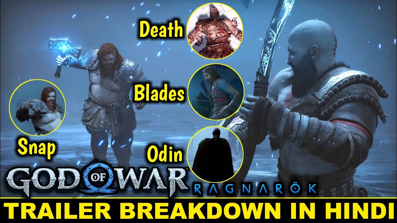 God Of War Ragnarok - Full Story Trailer Breakdown! New Plot