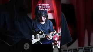 be your girl-Elfen Lied #guitarcovers #elfenlied #endinganime #shortsguitar