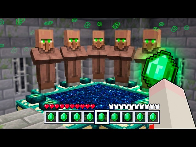 ¡PASO Minecraft PERO los ALDEANOS me AYUDAN! 😂💪🏻 SILVIOGAMER MINECRAFT PERO