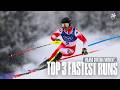 Top 3 Fastest Men's Slalom Runs ⛷️💨 | Alpine Skiing | Milano Cortina Moments