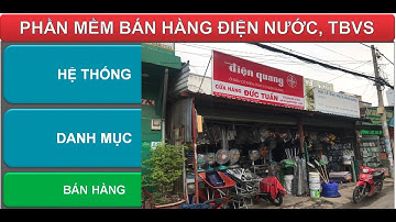 Phần Mềm Quản Lý Bán Hàng Điện Nước, Phụ Kiện Điện Nước, Phần Mềm Điện Nước,Thiết Bị Vệ sinh