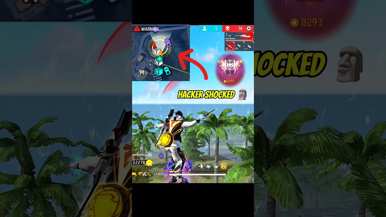 Br Rank Region Top 7 🗿 Hacker Got Sniped by AWM Duo 🤯 In Last Zone Hacker Shocked ☠️