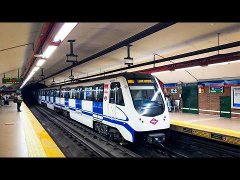 Система метро в Мадриде, Испания 🇪🇸 | Madrid Metro | 2024