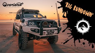 RIG RUNDOWN!! || Overland Explorers Hilux Tourer  Sandy Fiske