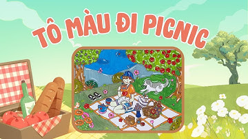 Góc Nhỏ Có Nắng 🌤️ | Tô Màu Buổi Picnic Cùng Cún 🐶 & Mèo 🐱 | Không Gian Bình Yên