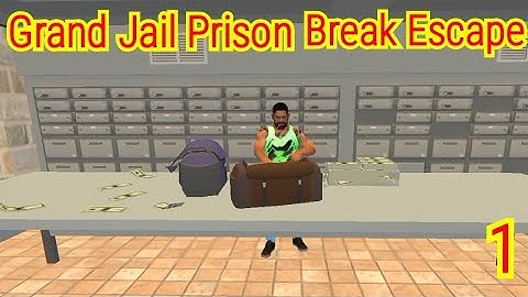 Grand Jail Prison Break Escape Gameplay || Part = 1 || 24Hours Gaming || 2022 ||