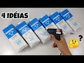 4 IDÉIAS ESPETACULARES COM CAIXA DE LEITE ♥️