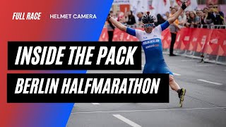 Berliner Halbmarathon 2024 Full Race Coverage Skating - Inside the pack