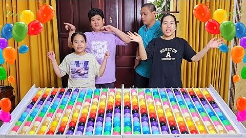 Family Game | Ball Sorting Relay Race by Time ☆ level 07