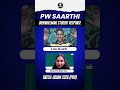 PW Saarthi | Overwhelming Response by Students | PW Saarthi by Physics Wallah #shorts #pw