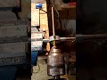 Making a brass bolt for teslacoil topload. #satisfyingvideo #workbench #mechanic
